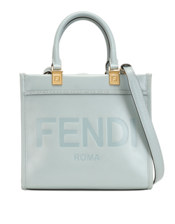 Sunshine Small Shopper, Leather, Blue, 4097, S, 3*